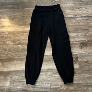 Culpos X INC Black Cargo Sweater Jogger XS